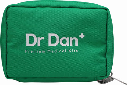 Dr Dan 紧凑型旅行药物套装，便携式医生设计的 OTC 药品收纳盒，可缓解头痛、发烧和胃部不适，适合旅行、徒步旅行和户外活动