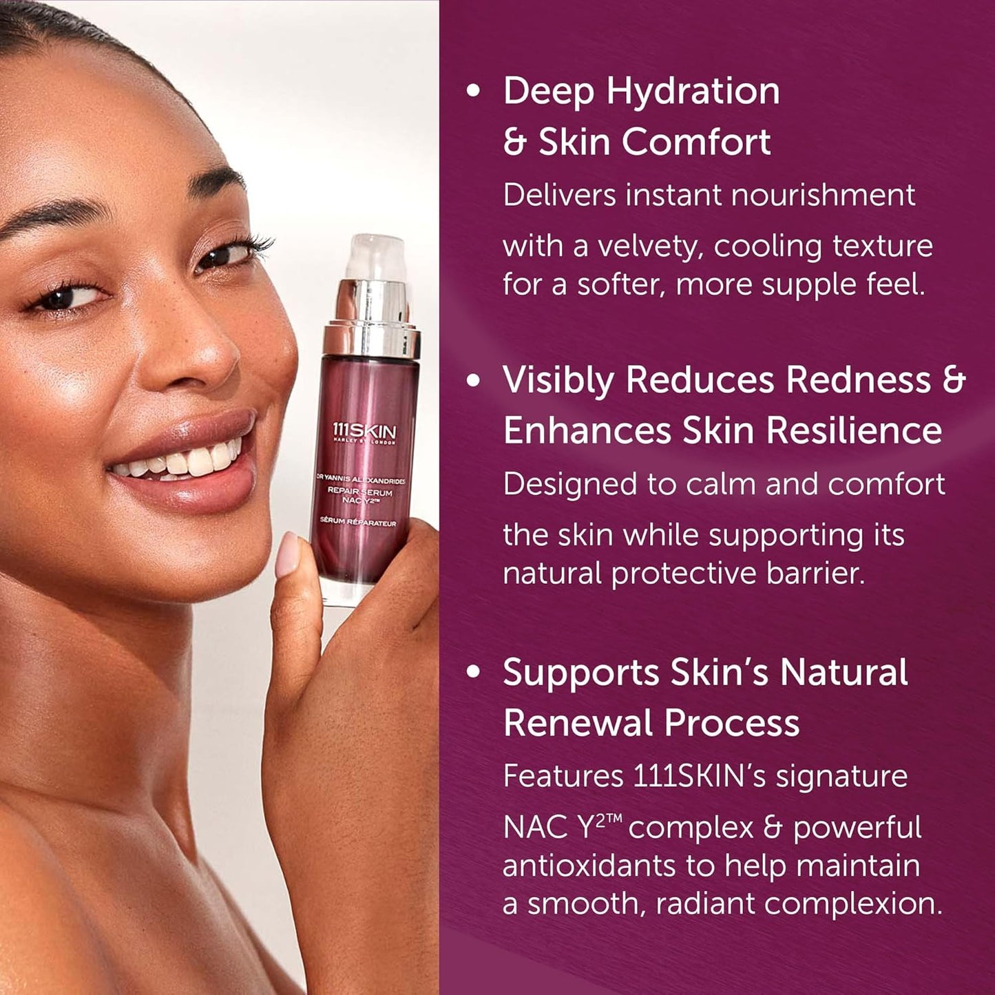 111SKIN Repair Serum Nac Y2 by 111Skin for Unisex - 1.01 oz Serum