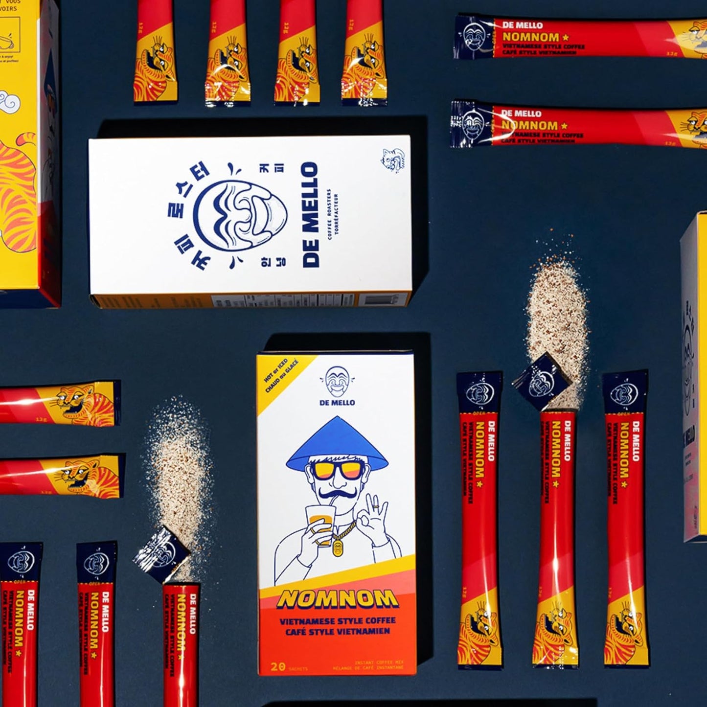 De Mello Coffee NomNom 越南风味速溶咖啡，20 袋