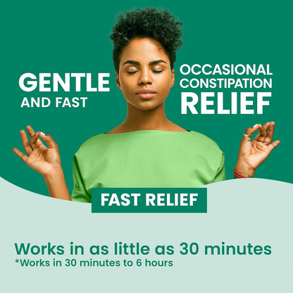 乐可舒液体泻药，温和缓解偶发性便秘，适用于成人和 2 岁及以上儿童，无刺激性，速效泻药，樱桃味，354 毫升瓶装