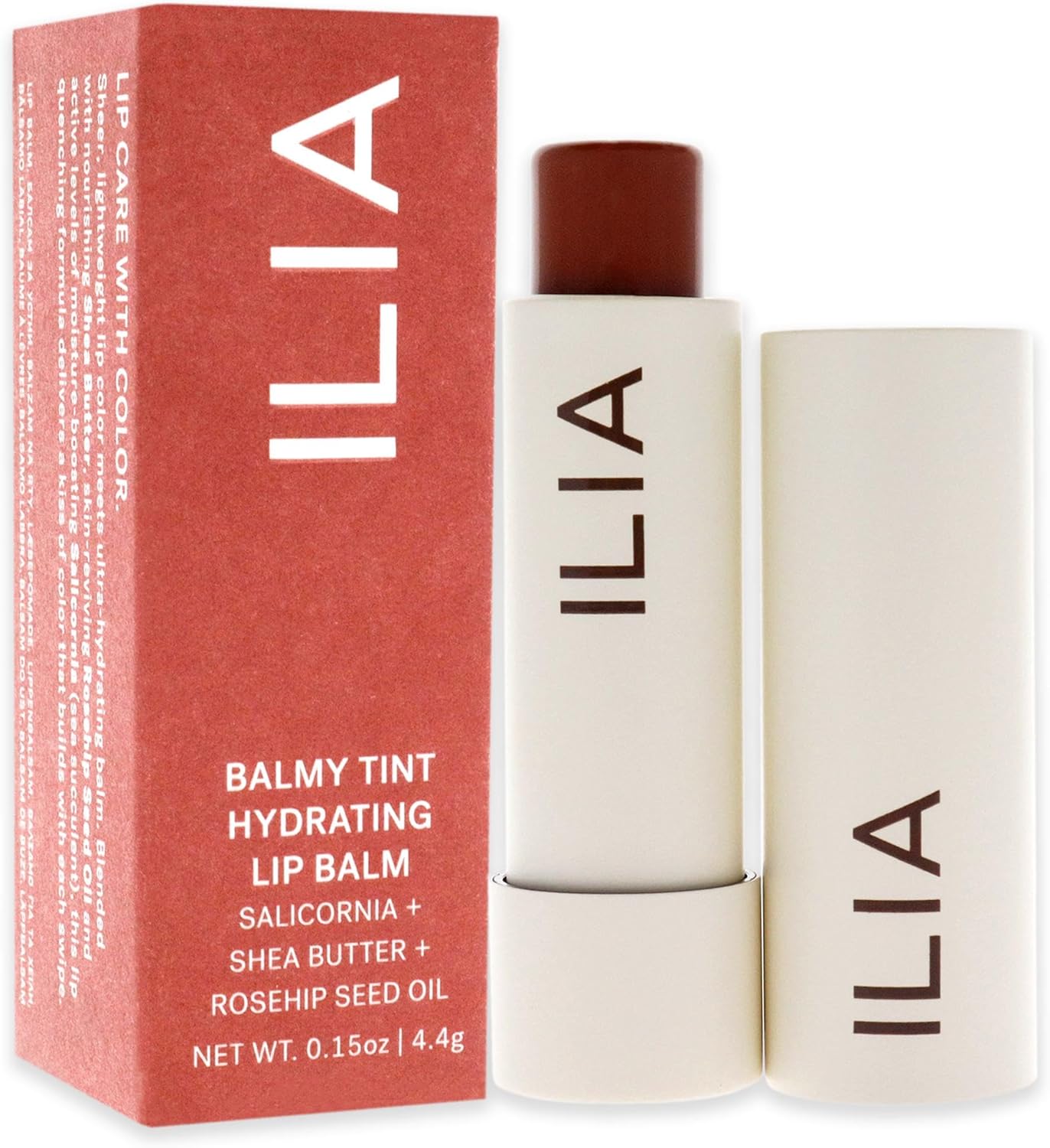 ILIA Beauty Balmy Tint Hydrating Lip Balm - Faded Lip Balm Women 0.15 oz