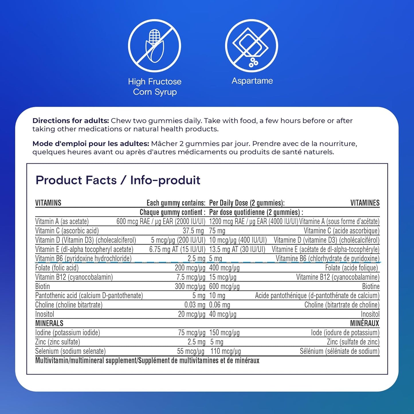 One A Day 男士複合維生素軟糖 - 男士每日補充維生素軟糖，含維生素 A、C、D、鋅（有助於免疫和骨骼健康）、生物素（有助於能量代謝）、維生素 E、硒（抗氧化劑），60 粒軟糖