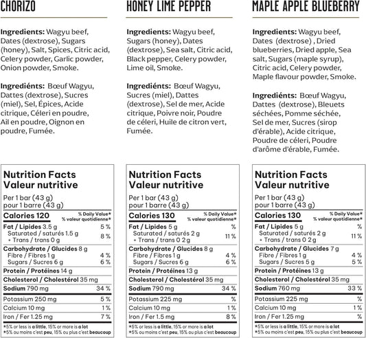 Thrive Provisions 和牛棒 - 什锦装 - 高蛋白、质地细嫩、可持续来源、不含大豆、非转基因、生酮友好、不含任何人工成分 43 克（12 包）