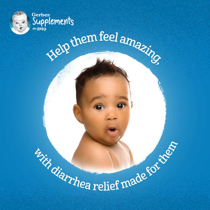 嘉寶嬰兒腹瀉緩解補充劑，0-3 歲，緩解嬰兒腹瀉，急性感染性腹瀉和抗生素相關腹瀉，益生菌和益生元 HMO，無麩質，小袋裝