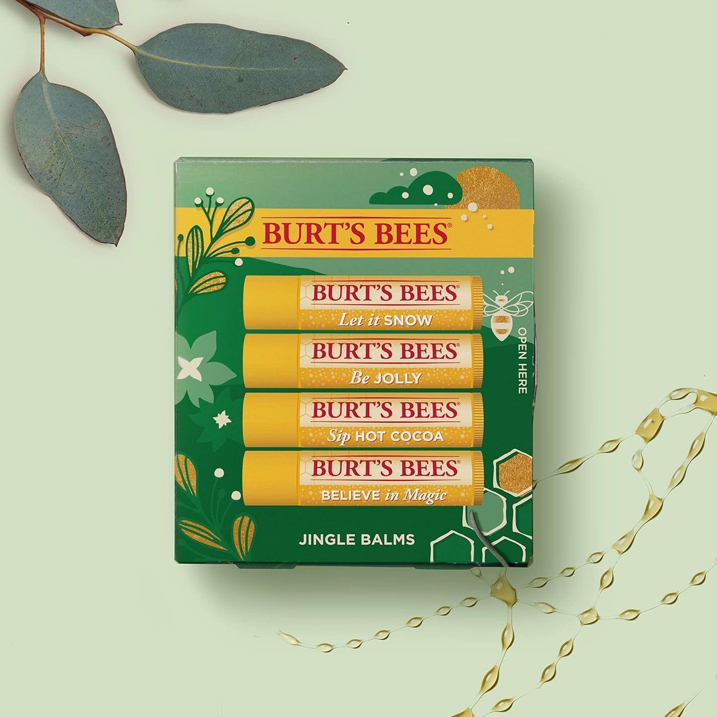 Burts Bees Burts Bees 叮当香膏套装男女通用 1 件