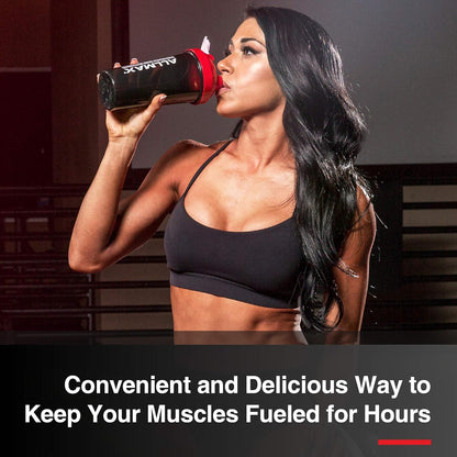 ALLMAX CASEIN-FX 香草味 2 磅 & Isoflex 100% 超纯乳清分离蛋白，香草味，2 磅