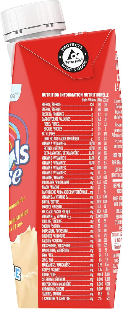 RESOURCE Kid Essentials Formulated Liquid Diet with Fibre, 237mL, 24 Count