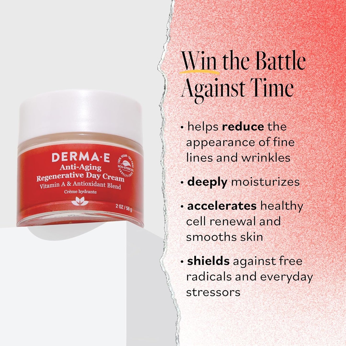 Derma-E Anti-Aging Regenerative Day Cream Cream Unisex 2 oz