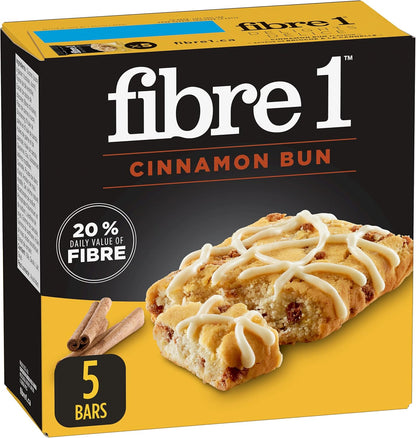 Fibre 1 Delights 肉桂捲口味，5個裝 & 燕麥巧克力口味，5個裝，175克