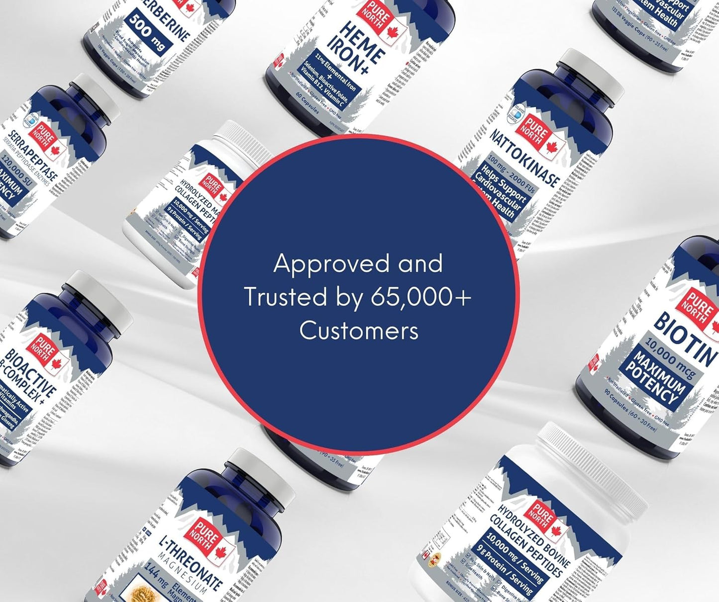 Pure North Naturals - L-谷氨酰胺 5000 毫克，250 克粉劑，50 份 - 腸道健康和消化健康 - 支持肌肉修復和支持免疫系統 - 經第三方測試 - 加拿大配製和製造