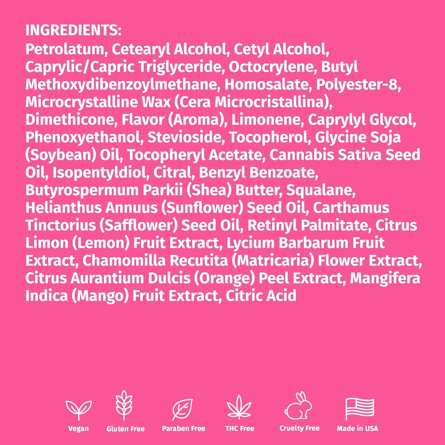 Hempz Original Lip Balm, 3-Pack, travel essential for dry cracked lips, ultra hydrating gloss, .44 oz