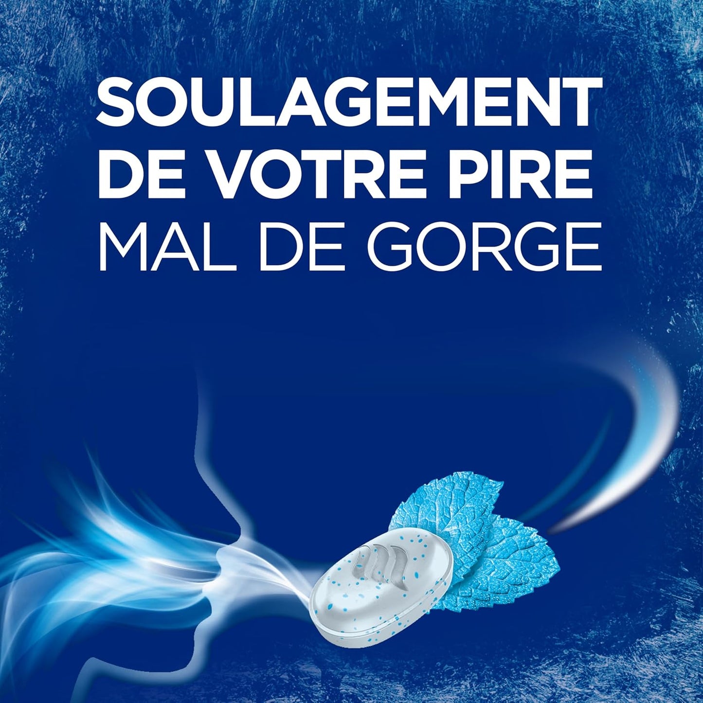 Vicks VapoCOOL Max 药用滴剂，用于暂时缓解咳嗽和咽喉痛，润喉糖，冬霜味，40 粒