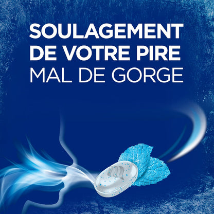 Vicks VapoCOOL Max 药用滴剂，用于暂时缓解咳嗽和咽喉痛，润喉糖，冬霜味，40 粒