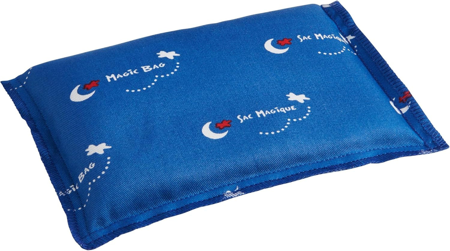 魔法袋凝胶包旅行装 - 便携式冷热疗法，可随时随地缓解疼痛，设计灵活，可清洗套筒，天然且可重复使用