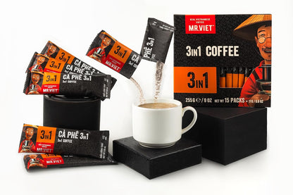 Mr.Viet 三合一速溶咖啡 90 包