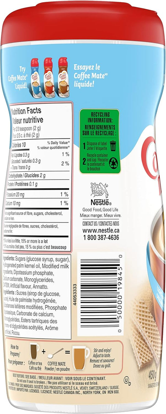 COFFEE-MATE 輕盈粉 450 克，12 包