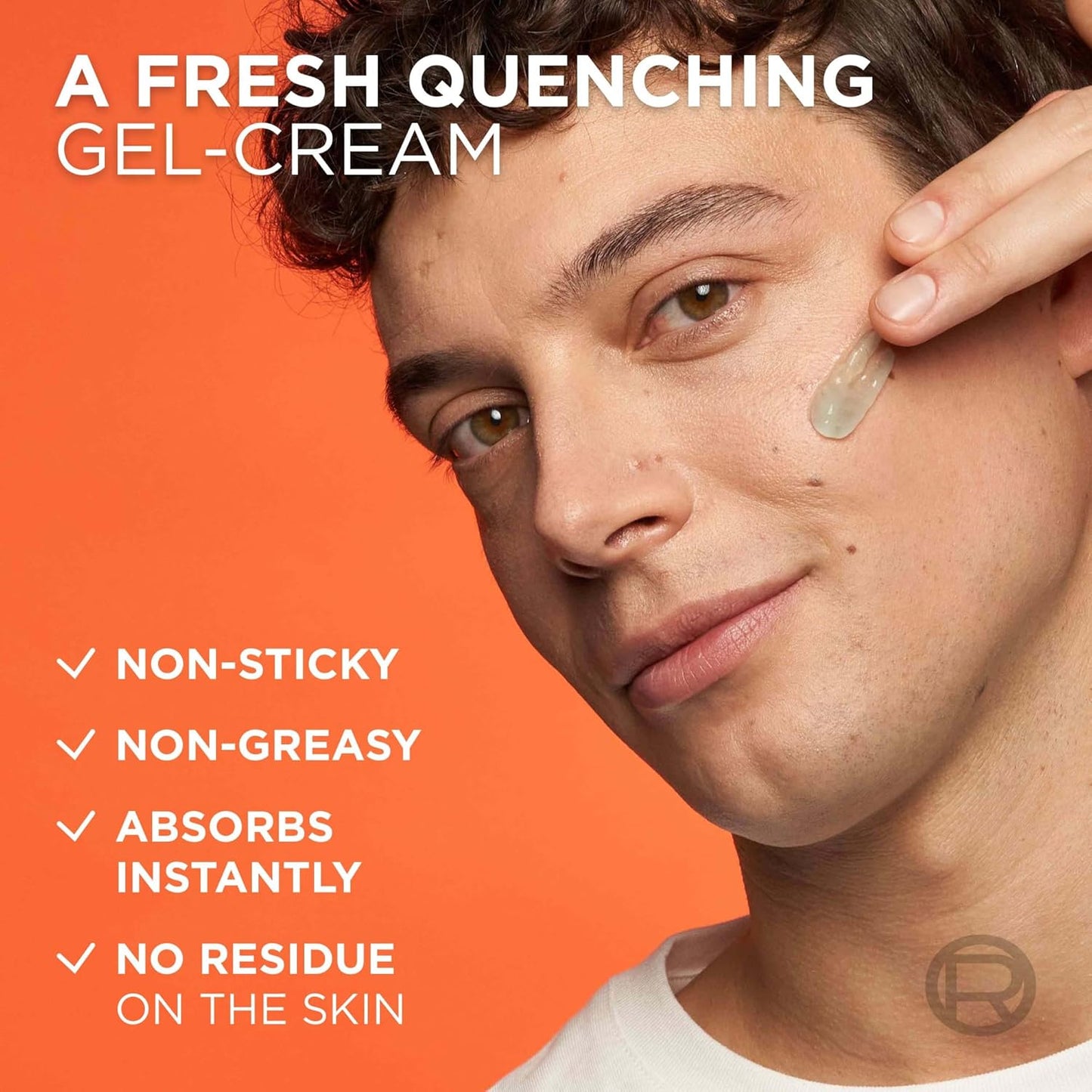 L'Oréal Paris Men Expert Anti-Fatigue 24H Moisturising Gel, Anti Shine & Oil Control Daily Moisturizer for Men, Hydra Energetic, 50ml