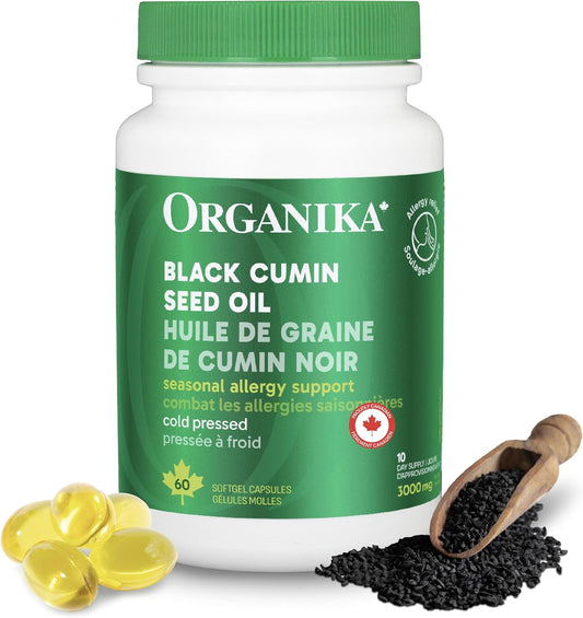 Organika Black Cumin Seed Oil 60 Sftgl