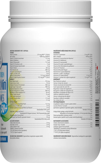 Omega Alpha 每日多种维生素（男性 50+ 适用）- 多种维生素和多种矿物质补充剂 - 60 粒胶囊