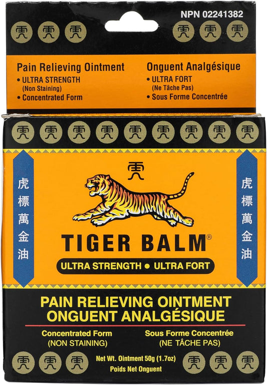 虎标万金油止痛膏，特强 50 克 – 专业装 – 超强效涂抹 – 缓解手部关节炎