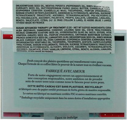 清新潤色、薄荷和潤唇膏套裝 0.07 盎司糖潤唇膏 - 玫瑰、清新潤唇膏 - 薄荷香、高級護理潤唇膏女士 - 3 件