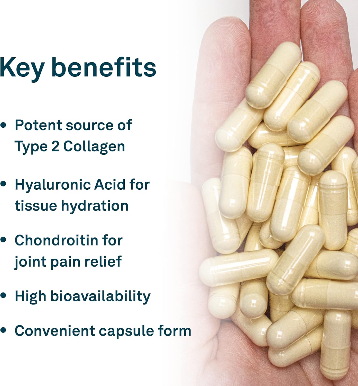 Organika Biocell Collagen- Type 2 Collagen, Hyaluronic Acid, Chondroitin Sulfate, Joint Support- 180 & Premium Liga Joint- Combination of MSM, Glucosamine, and Type 2 Collagen