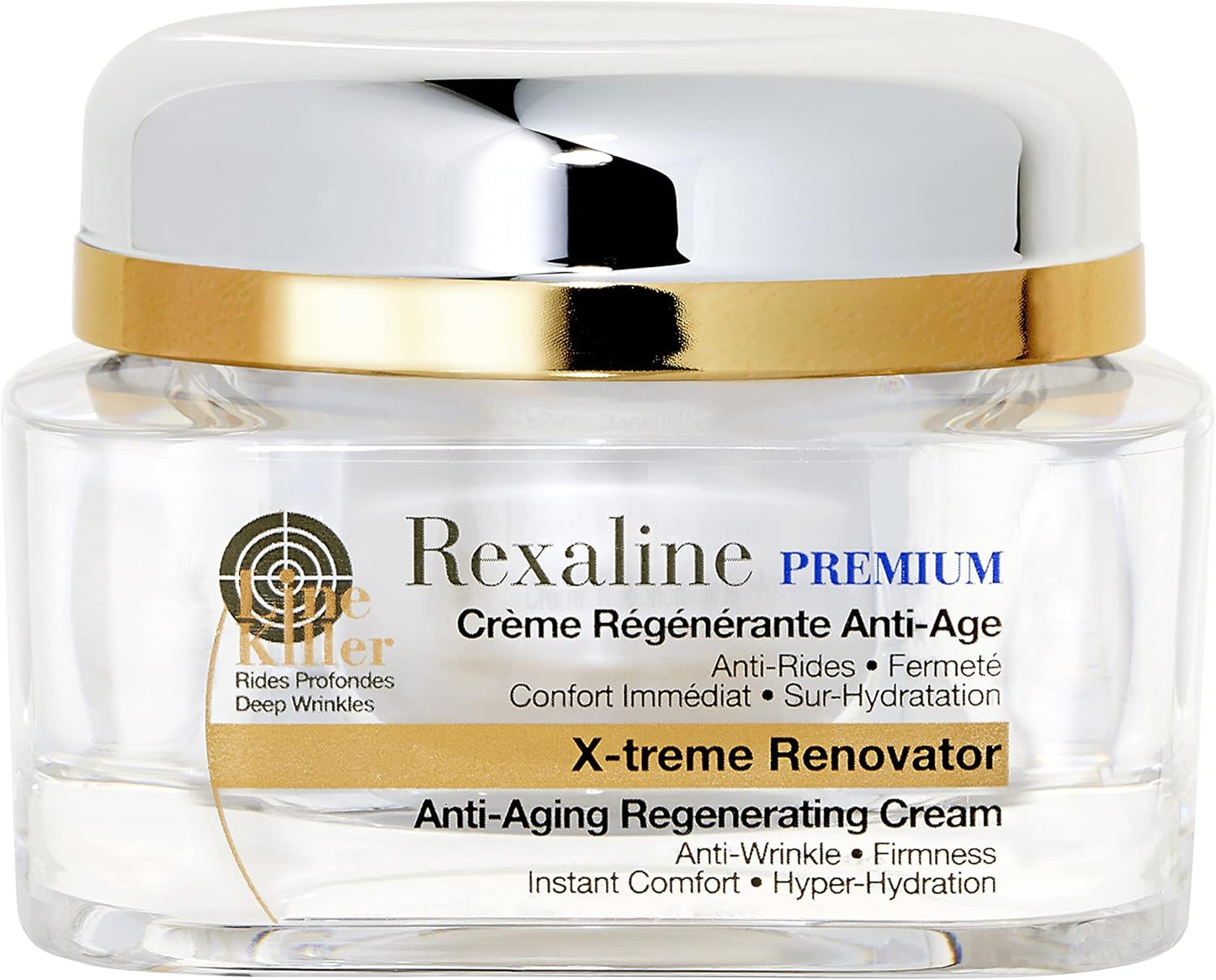 Rexaline Line Killer X-Treme Renovator Anti-Aging Regenerating Cream Cream Unisex 1.69 oz
