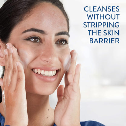 Cetaphil Optimal Hydration Daily Glow Cream for Sensitive, Dry and Dehydrated Skin & Cream to Foam Face Wash, Hydrating Foaming Cream Cleanser, For Normal to Dry