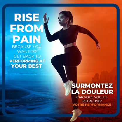 冰热药用止痛贴，缓解肌肉和关节疼痛，适用于简单的背痛、腰痛、关节炎、拉伤和扭伤，不含非甾体抗炎药，薄荷醇含量为 5%，5 片