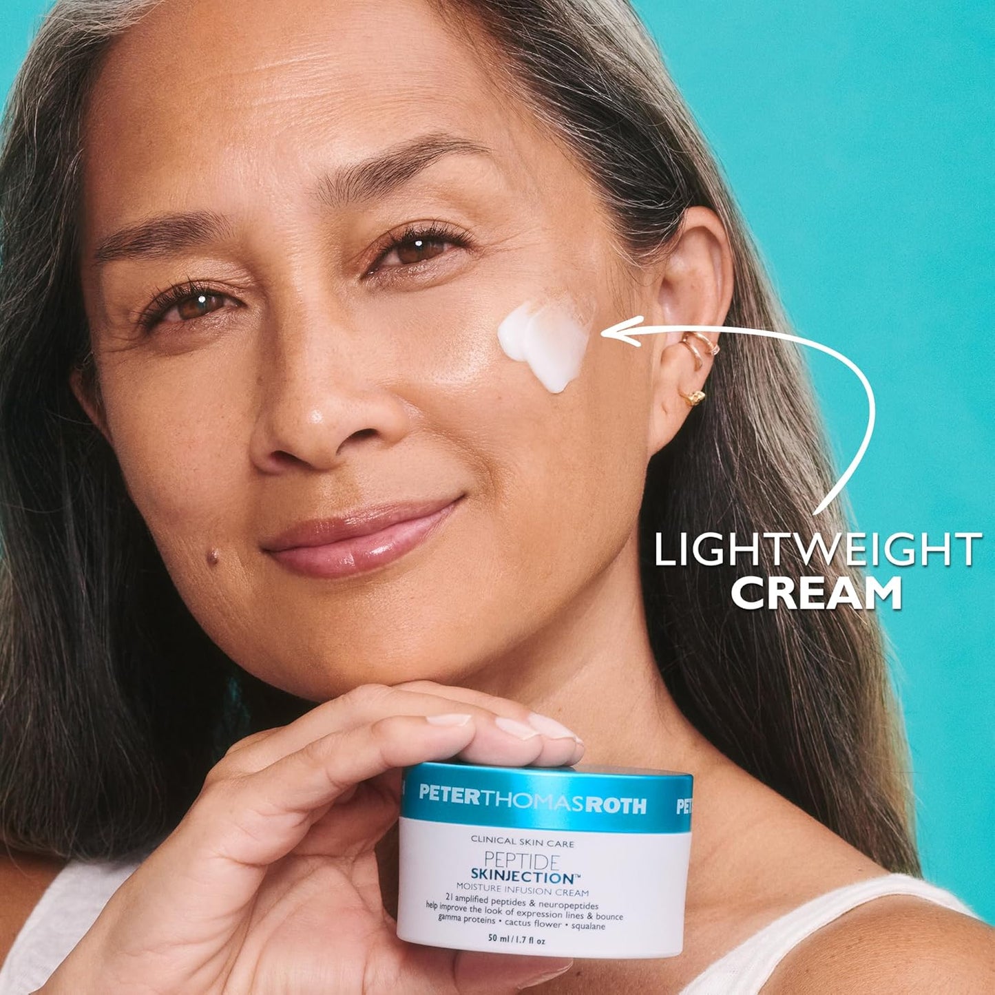 Peter Thomas Roth Peptide Skinjection Moisture Infusion Cream Cream (Refillable) Unisex-1.7 oz