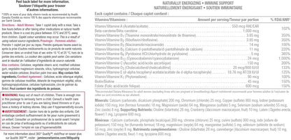 Jamieson 100% 女士複合維生素，含蔓越莓、生物素和鈣，支持能量、免疫力、日常健康、健康皮膚和骨骼健康，每日一片，160 粒膠囊