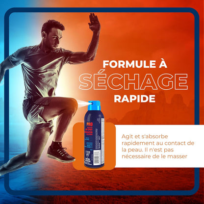 Icy Hot Pro 止痛喷雾，速效干性喷雾，适用于缓解关节炎、单纯背痛、拉伤和扭伤引起的肌肉和关节轻微疼痛，薄荷醇 16%，樟脑 11%，118 毫升