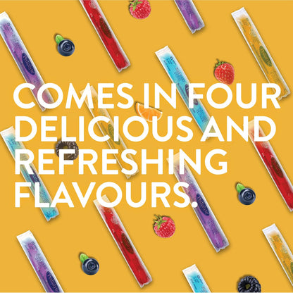 Pedialyte®，成人和儿童电解质冰棒，多种包装，16 x 62.5 毫升，电解质补充口服补液盐，62.5 毫升（16 包）