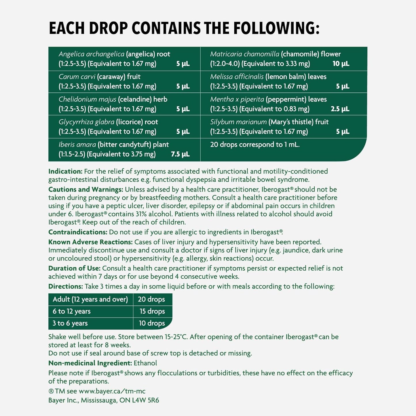 Iberogast 9 草本腸道健康護理 - 天然萃取物，男女適用的腸道補充劑，緩解胃腸道紊亂和腸躁症 (IBS) 症狀的消化補充劑，100ml