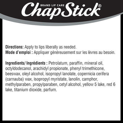 ChapStick Classic Lip Balm, Original Flavour, 1 Tube
