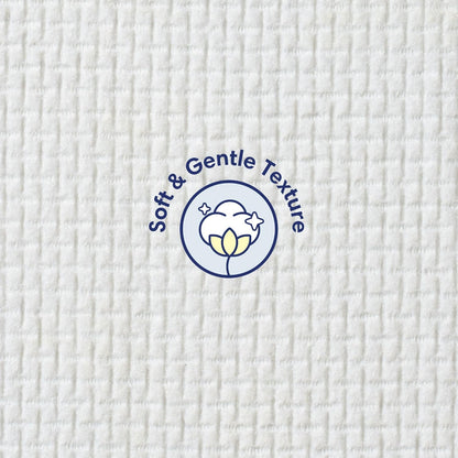 Carecloths™ Ultra Deluxe Disposable Face Towel, Fragrance & Lint-Free, 100% Biodegradable, Cloths Like Feel, 40ct, MINI Size 7.87" x 7.87"