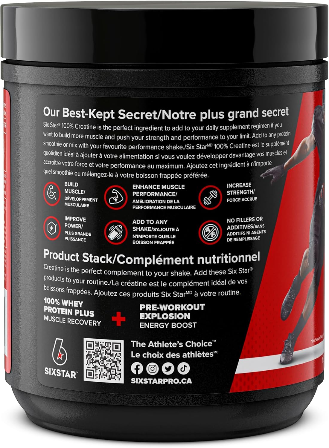 Six Star Creatine Monohydrate | Six Star Elite 100% Creatine Monohydrate Powder | Post Workout Muscle Recovery & Muscle Builder | Micronized Creatine Powder | | Unflavored (60 Servings)