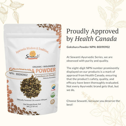 有機Gokshura粉 NPN 80090902/生蒺藜/200克