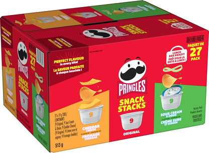 Pringles Snack Stacks 薯片什锦装 27 片（27 x 19 克）