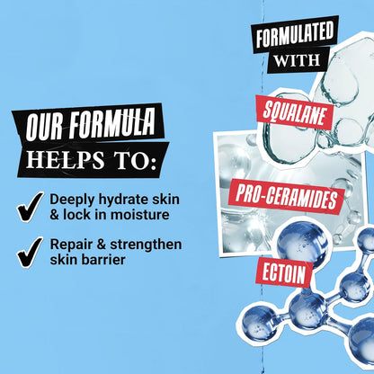 Kiehl's Ultra Body Barrier Repair Cream, Hydrating Body Lotion, Formulated for Sensitive Skin and Safe For Eczema- Fast Absorbing - 250ml