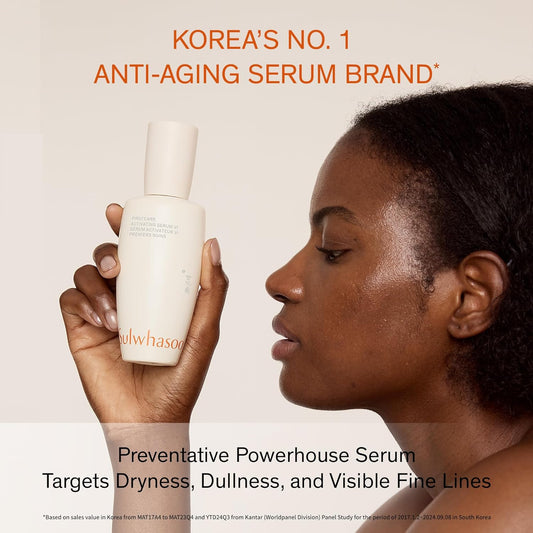 Sulwhasoo First Care Activating Serum - Skin Barrier Strengthening Anti-Aging Face Serum, Visibly Plumps & Hydrates, Reduces Visible Fine Line & Wrinkles, Vitamin C, Korean Skincare - 2.02 fl. oz.