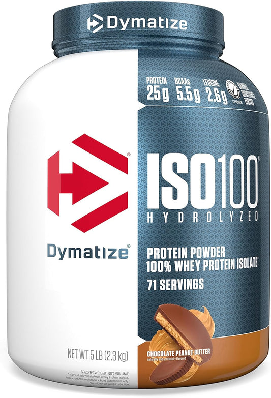 Dymatize Iso100 巧克力花生醬，5 磅