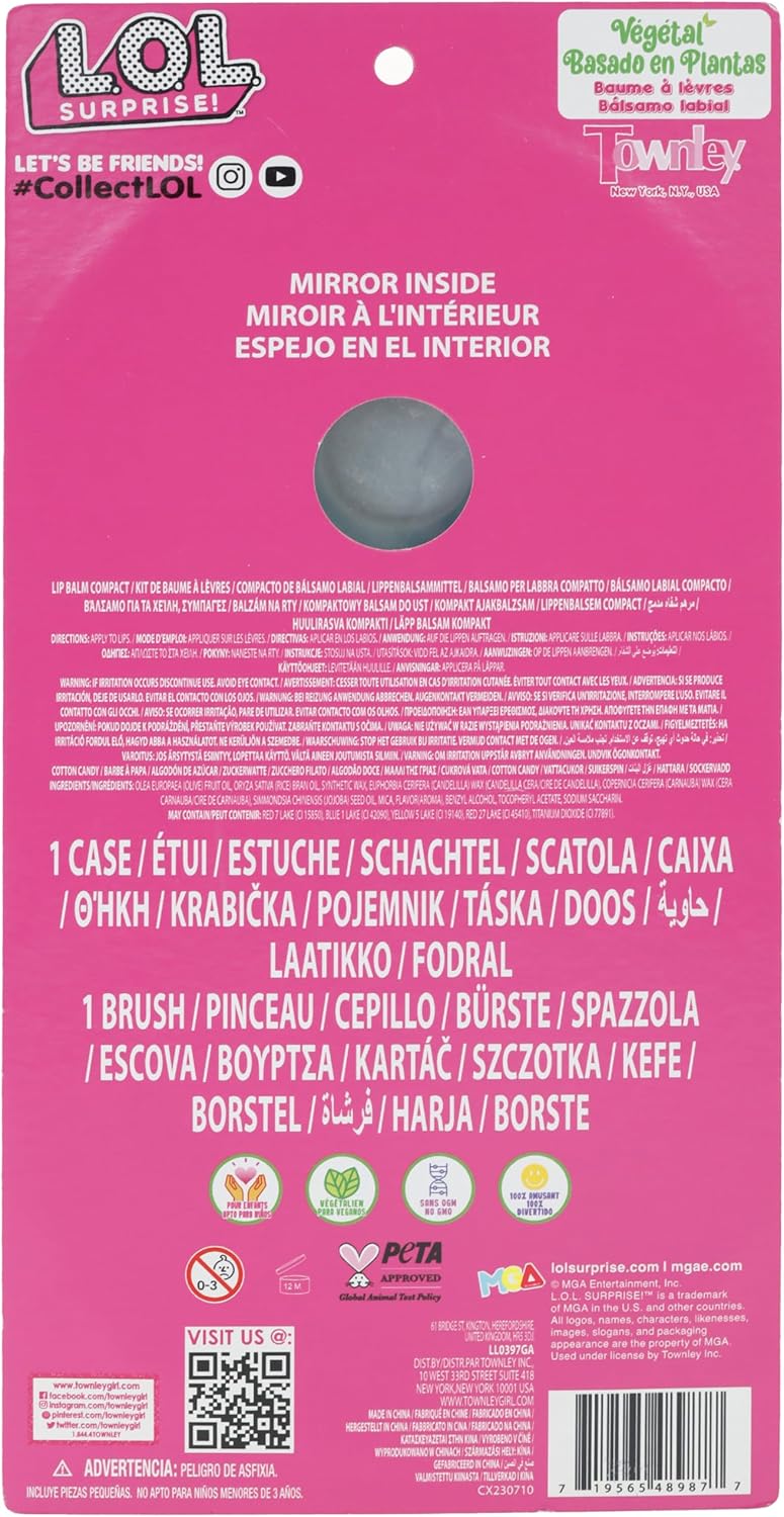 LOL Surprise Cirlce 滑出式潤唇膏盒