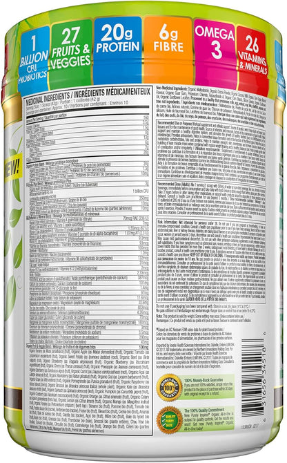 Purely Inspired Meal Replacement Shake, Vegan Protein Powder Purely Inspired Organic All In One Plant Based for Women & Men Organic Vegan Friendly, Chocolate (10 Servings)