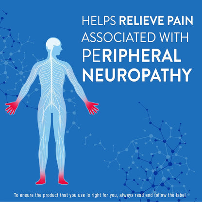 Nervive 神经舒缓片，有助于缓解周围神经病变引起的疼痛，α-硫辛酸 ALA，维生素 B1-硫胺素、B6 和 B12，姜黄，生姜，30 天用量，30 片