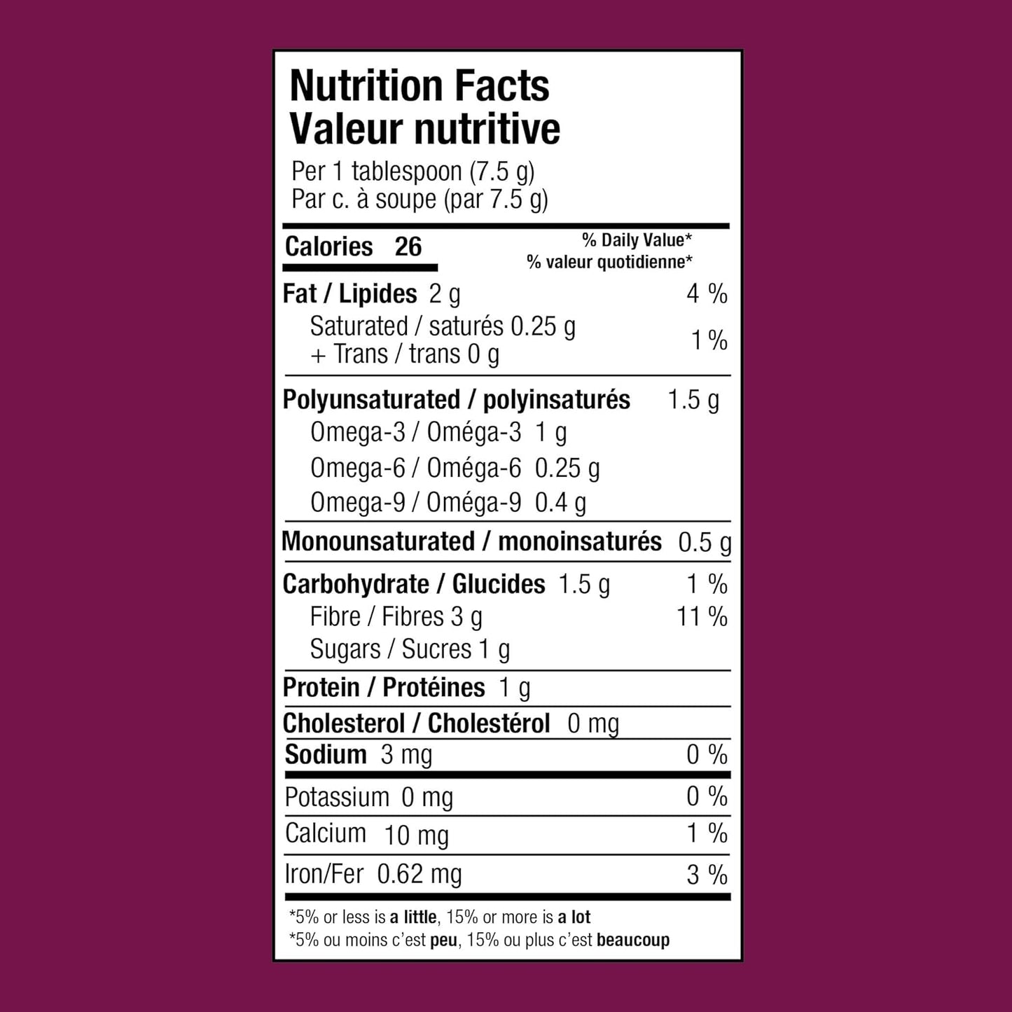 Fiberlife 有机车前子亚麻纤维，400克