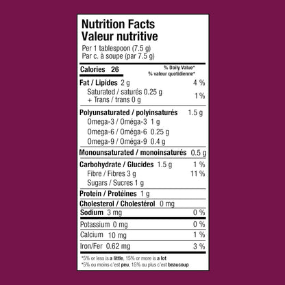 Fiberlife 有机车前子亚麻纤维，400克