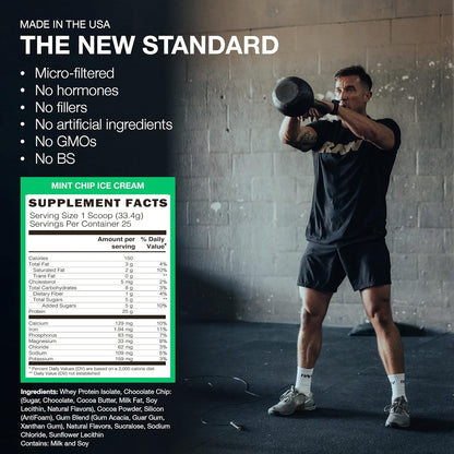 CBUM Whey Mint Chip Ice Cream