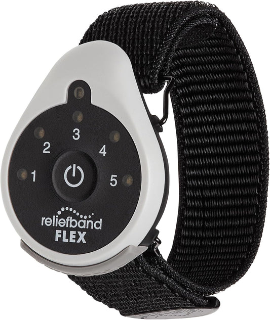 Reliefband Flex Conductivity Gel Bracelet for Motion Sickness, Pregnancy, Travel & Vomiting Relief - Hypoallergenic FDA Cleared - Drug-Free, Fast-Acting Anti-Nausea Relief Band