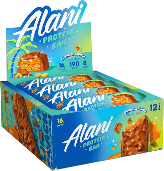 Alani Nu - Protein Bar Caramel Crunch 45g x 12